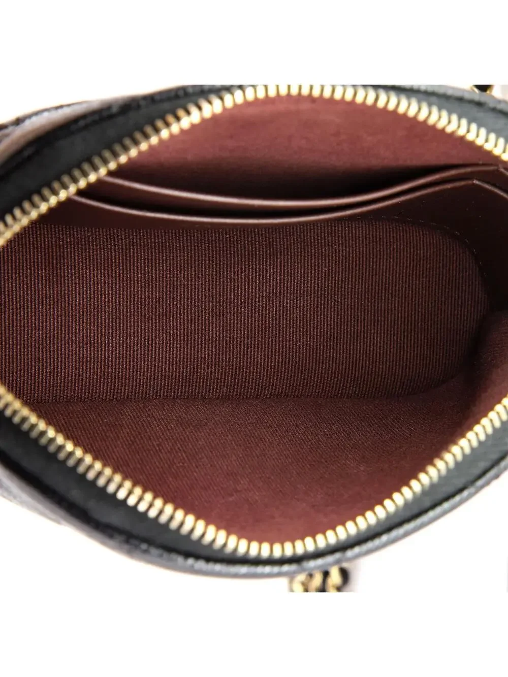 Chanel Cc Dome Zip Clutch With Chain #247585C46B